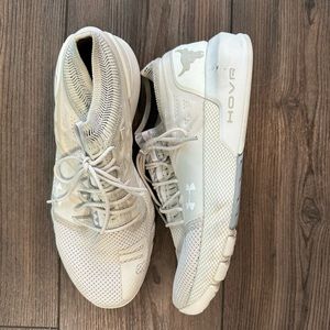 Project Rock White Training Shoes W 8.5